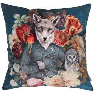 Housse De Coussin 45x45 Cm Wonderland Renard Napoléon