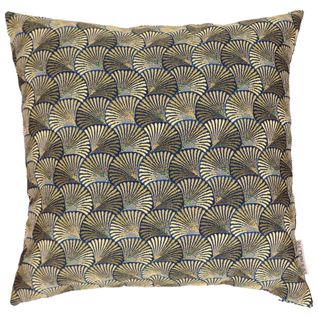 Housse De Coussin 45x45 Cm Shell Bleu Marine