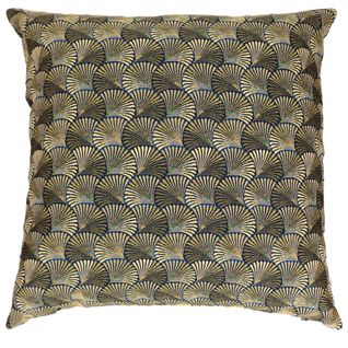 Housse De Coussin 50x50 Cm Shell Bleu Marine