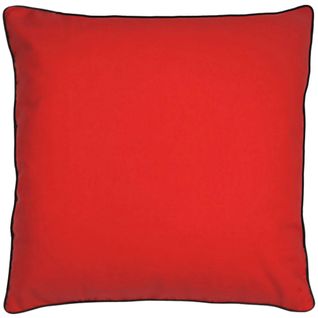 Housse De Coussin 60x60 Cm Montsegur Rouge Tomate