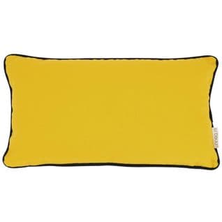 Housse De Coussin 30x60 Cm Montsegur Jaune Curcuma