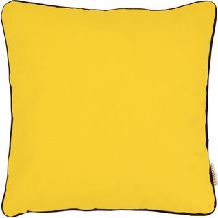 Housse De Coussin 45x45 Cm Montsegur Jaune Curcuma