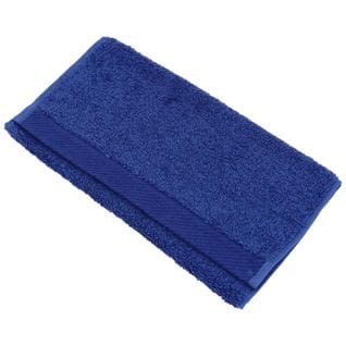 Serviette Invité 30x50 Cm Coton Peigné Alba Bleu Marine