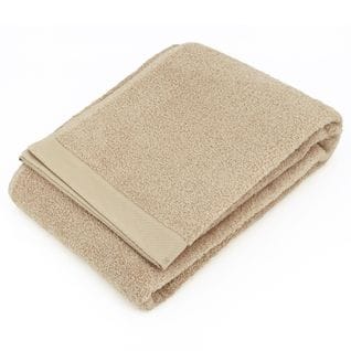 Drap De Bain 100x150 Cm Coton Peigné Alba Beige