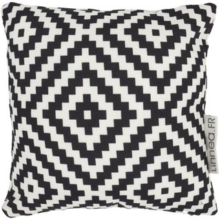 Housse De Coussin 20x20 Cm Panama Noir