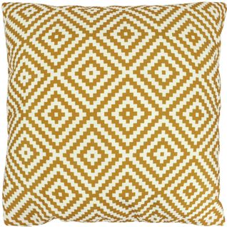 Housse De Coussin 50x50 Cm Panama Jaune Curry