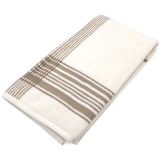 Drap De Douche 70x140 Cm Coton Ribbon Beige