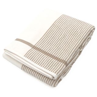 Drap De Bain 100x150 Cm Coton Ribbon Beige