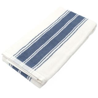 Drap De Douche 70x140 Cm Coton Ribbon Ii Bleu