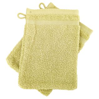 Lot De 2 Gants De Toilette 16x21 Cm Efficience Pure Menta