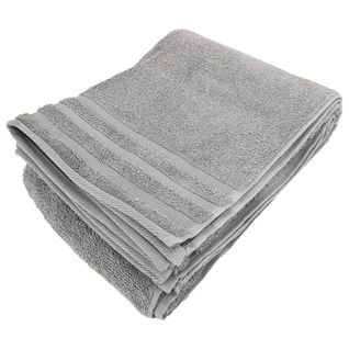 Drap De Bain 100x150 Cm Efficience Pure Gris Lunar