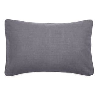 Housse De Coussin 40x60 Cm 50% Lin Et 50% Coton Collection Opera Deco Brume