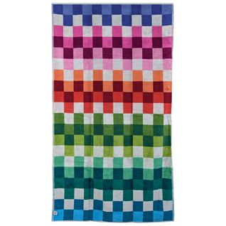 Drap De Plage 100x180 Cm En Velours Collection Panarea Multicolore