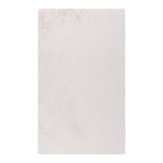 Tapis De Bain Doux Shaggy Antidérapant Heaven Blanc 40x60