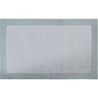 Tapis De Cuisine Plat Lavable En Machine Uni Dundee Bleu 60x200