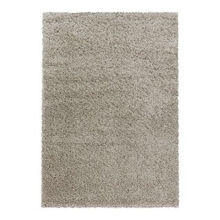 Tapis Shaggy Design Uni Rectangulaire Gadol Beige 200x290