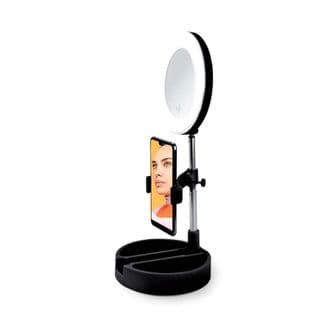 Miroir Selfie Avec LED Mrr1 Black