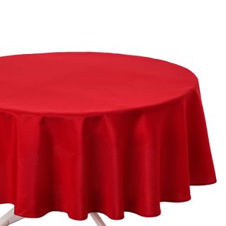 Nappe Anti-taches Ronde Ophy - Diam 180 Cm - Rouge