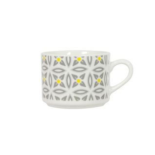 Tasse En Porcelaine Aristo - Blanc Décoré