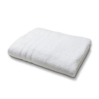 Drap De Bain En Coton - 70 X 130 Cm - Blanc