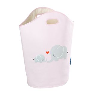 Panier à Linge Enfant Elli - 40 X H. 52 Cm - Rose