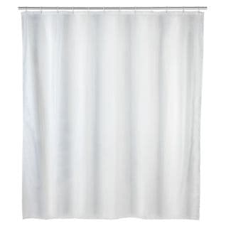 Rideau De Douche Uni - Peva - 120 X 200 Cm - Blanc