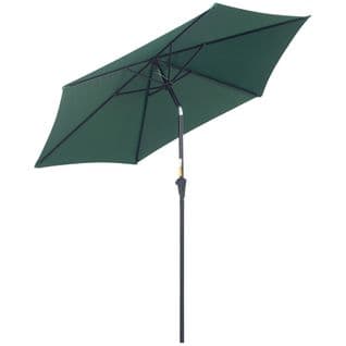 Parasol Inclinable De Jardin Ø 2,7 M Alu. Polyester