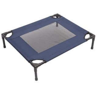 Lit Pour Chien Chat 76l X 61l X 18h Cm Bleu Marine