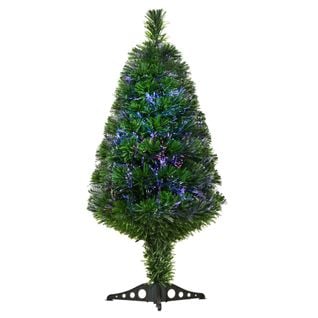 Sapin De Noël Artificiel Lumineux Fibre Optique Vert