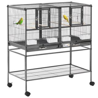 Cage à Oiseaux Avec Séparation