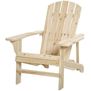 Fauteuil De Jardin Adirondack Bois Massif Sapin