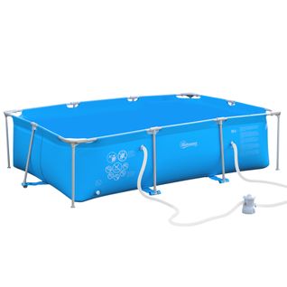 Piscine Tubulaire Rectangulaire 292l X 190l X 75h Cm