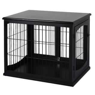 Cage Pour Chien Animaux Cage En Bois Mdf Classe E1 3 Portes Verrouillables