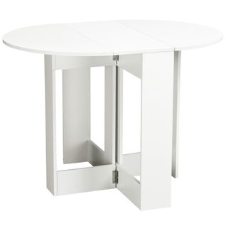 Table Pliable 2 Abattants - Table Ovale Extensible