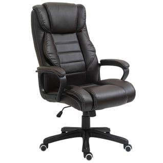 Fauteuil De Bureau Direction Massant Grand Confort Revêtement Synthétique