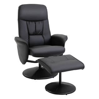 Fauteuil Relax Inclinable Pivotant Avec Repose-pied