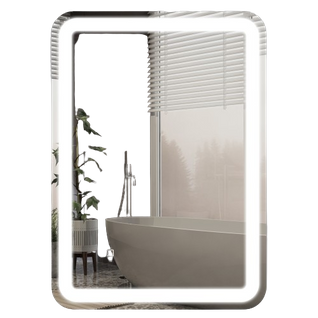 Miroir Lumineux LED 35w Antibué Réglable Interrupteur Tactile