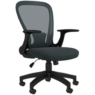 Chaise De Bureau Ergonomique Réglable - Noir Anthracite