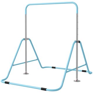 Barre Fixe De Gymnastique Enfant Pliable Hauteur Réglable Acier