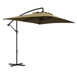 Parasol Déporté Rectangulaire Dim. 294l X 193l X 250h Cm Pied En Croix