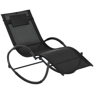 Chaise Longue à Bascule Rocking Chair Design Contemporain