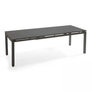 Table De Jardin Extensible En Aluminium Gris