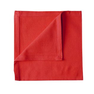 Serviette De Table Unie Et Colorée - 40x40 Cm - Rouge
