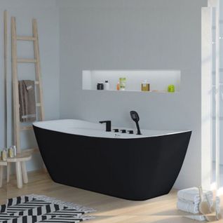 Baignoire Îlot Alcira Black