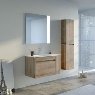 Meuble De Salle De Bain Bovalino 800 Scandinave