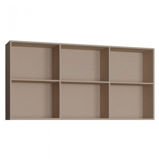 Sur-meuble 6 Niches De Rangements Pour Lit Escamotable Horizontal 90 X 200 Cm Hauteur 106 Cm