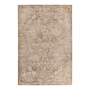 Tapis Vintage Rayé Avec Franges Terre Joseph Terre 200x290