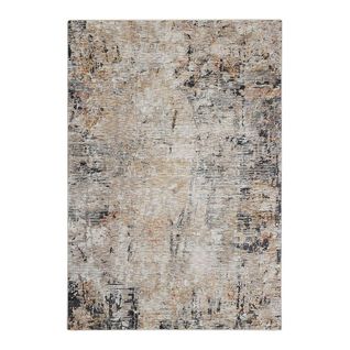 Tapis Moderne Avec Franges Rectangle Abstrait Justine Multicolore 160x230