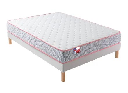 Matelas + sommier 140x190 cm MERINOS GUINGUETTE