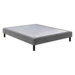 Sommier Confort Médium Nature Chenillé Gris 80x200